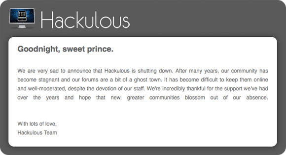 Hackulous: Закрытие Installous