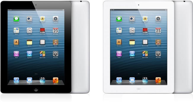 Apple iPad 2 цвета и цена