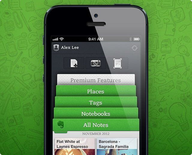 Evernote для iPhone и iPod Touch 