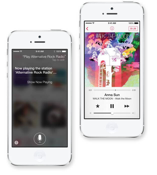 Siri и iTunes Radio